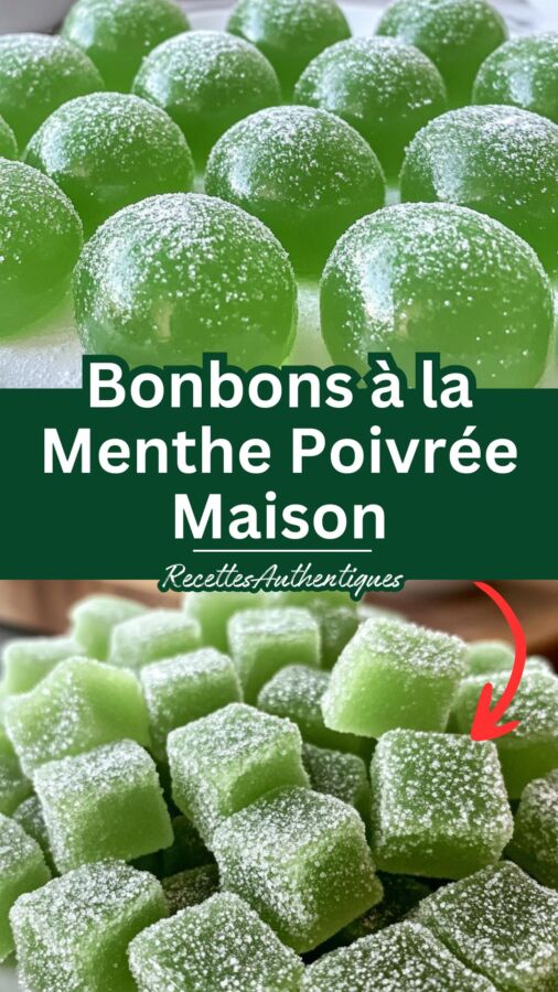 Bonbons maison sans gélatine
