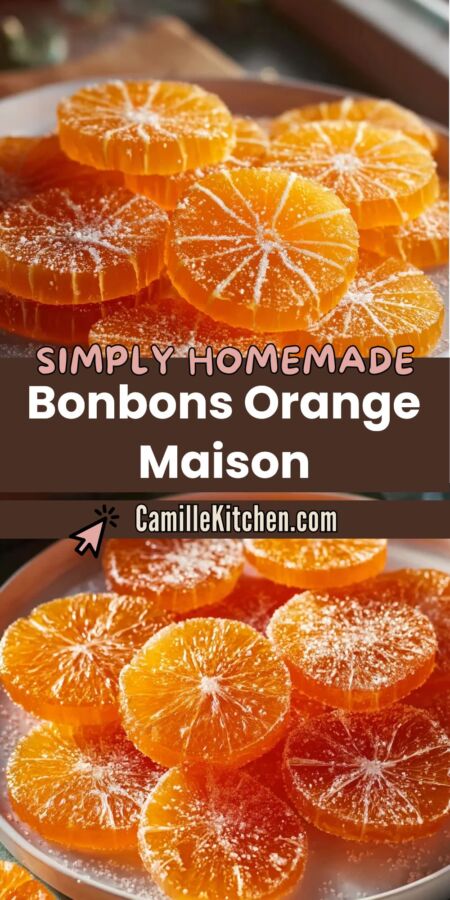 Bonbons maison sans gélatine