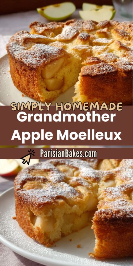 Gâteau aux pommes sain