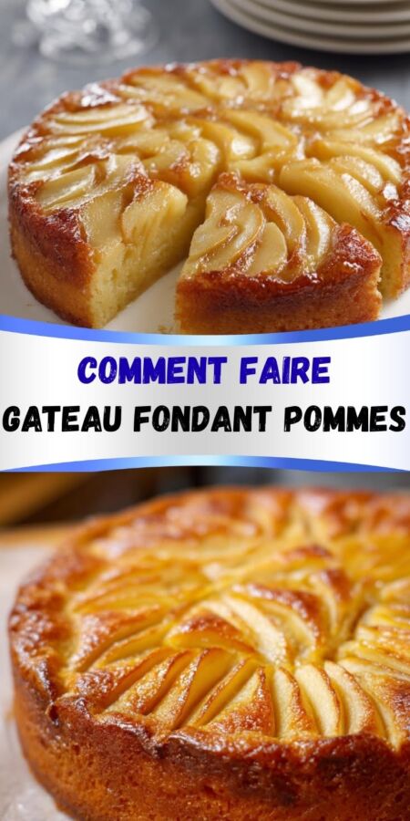 Gâteau aux pommes sain