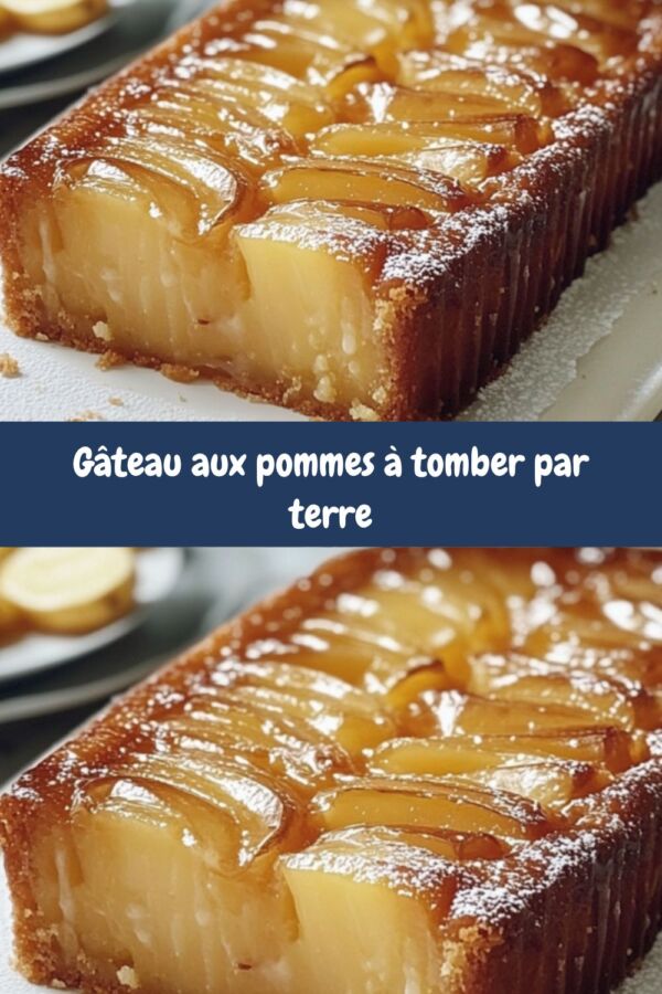Gâteau aux pommes sain