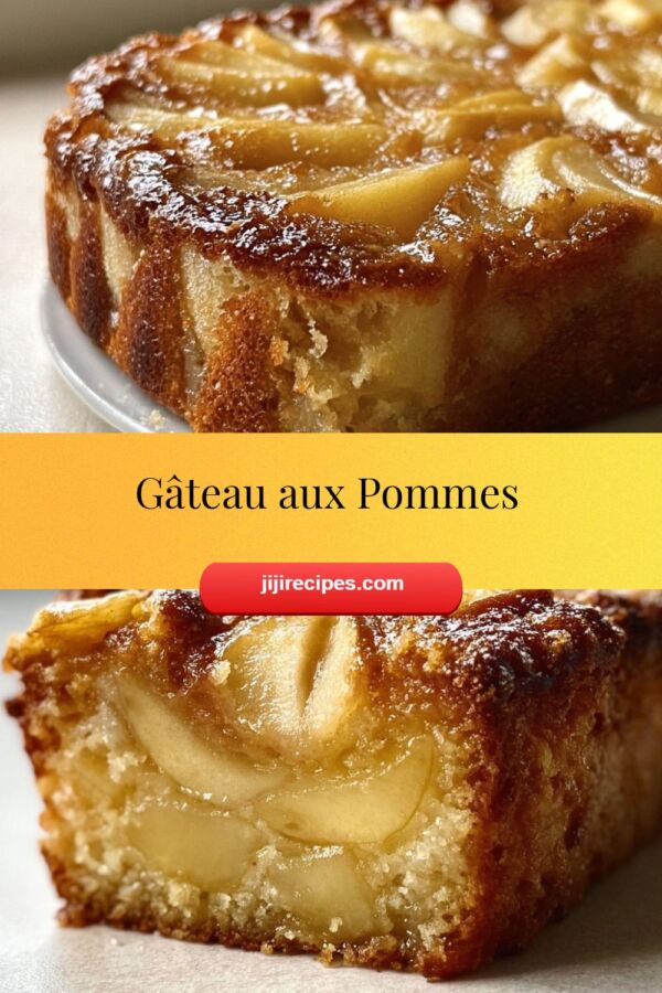 Gâteau aux pommes sain