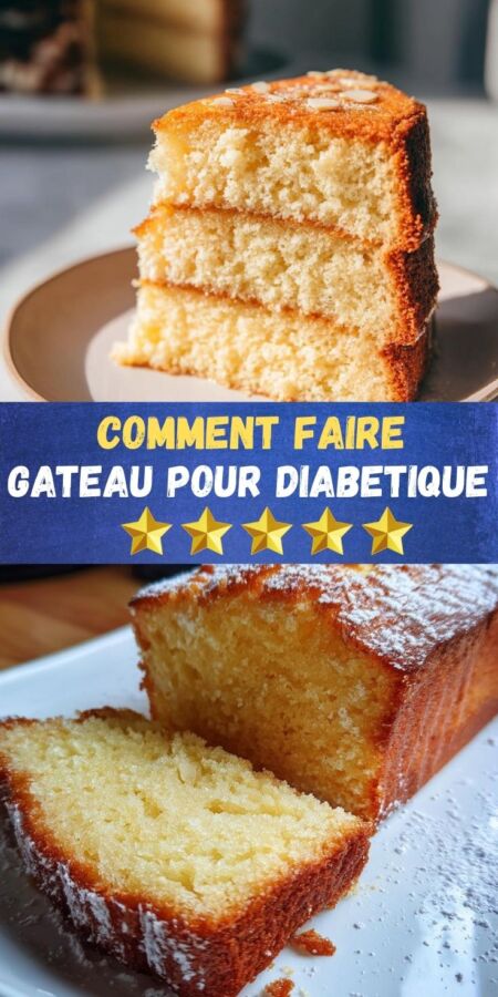 Substitut sucre gâteau diabétique