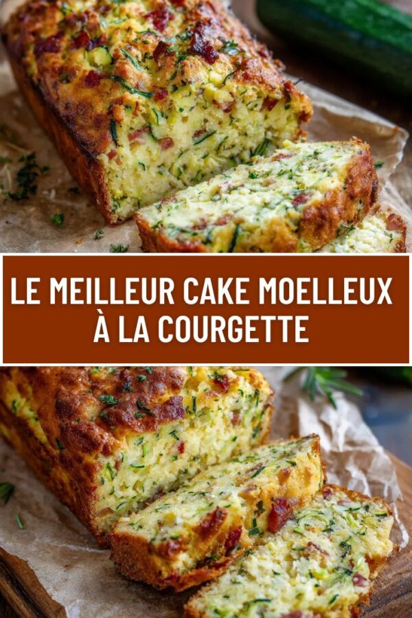 Dessert original aux courgettes
