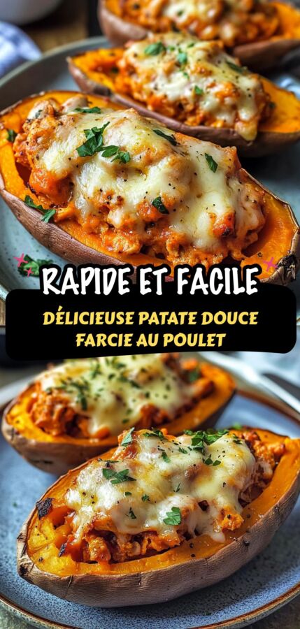 Recette créative patate douce