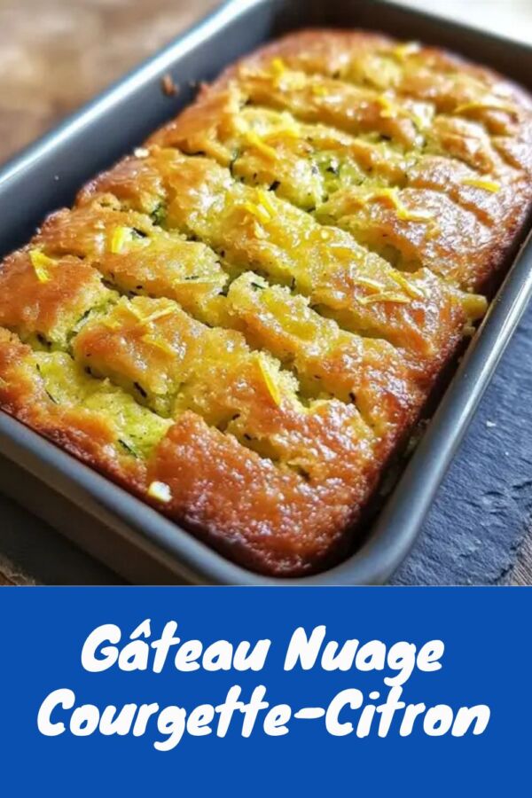 Gâteau de courgettes sucré