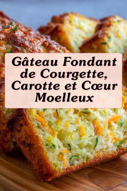 Gâteau de courgettes sucré