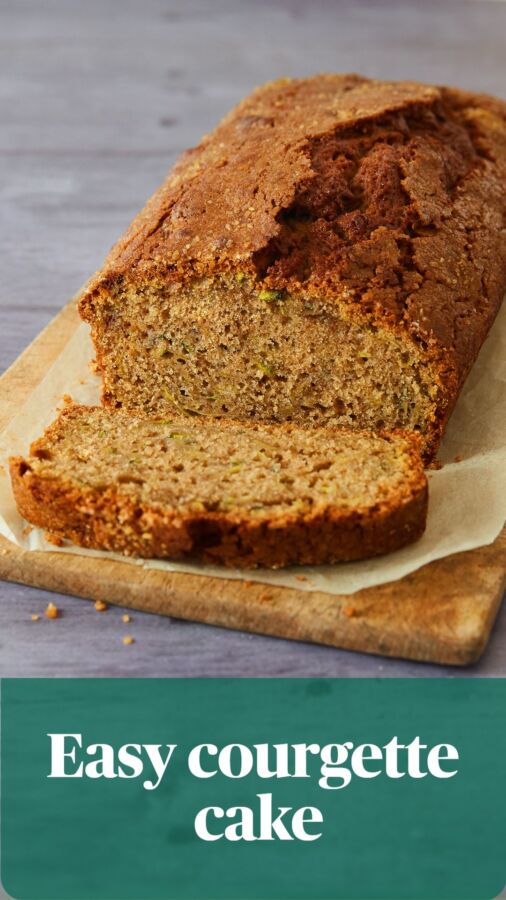 Gâteau de courgettes sucré
