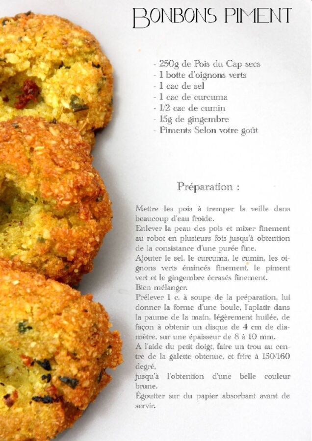 Bonbon piment réunionnais