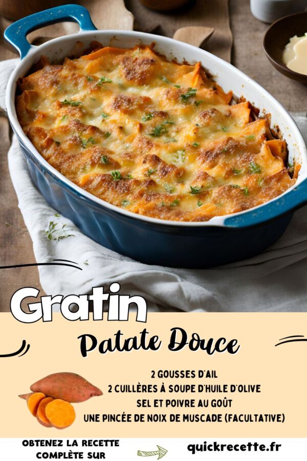 Préparation patate douce