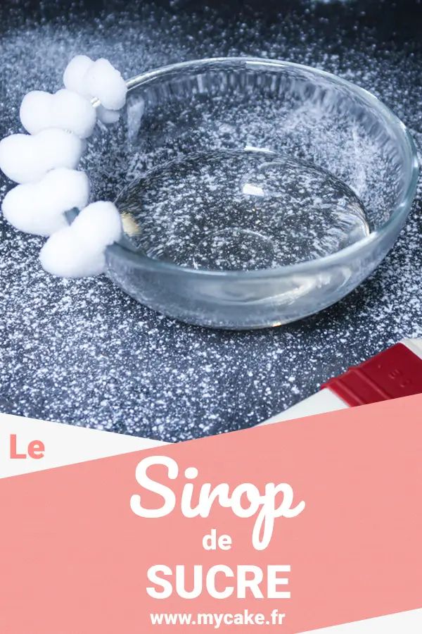 Préparation sirop de sucre