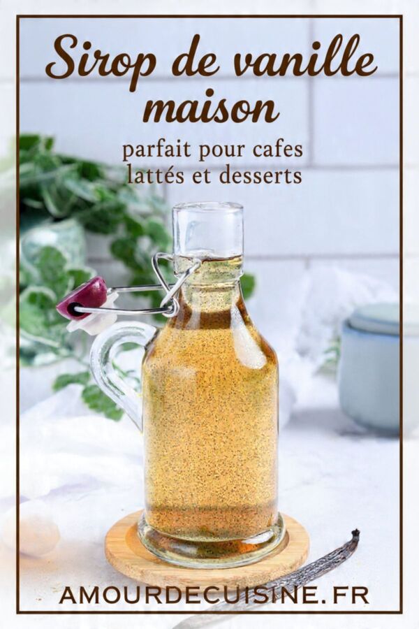 Sirop pour gâteaux maison