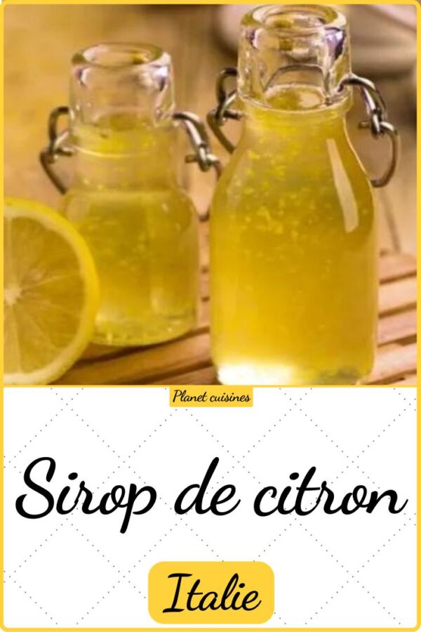 Sirop pour gâteaux maison