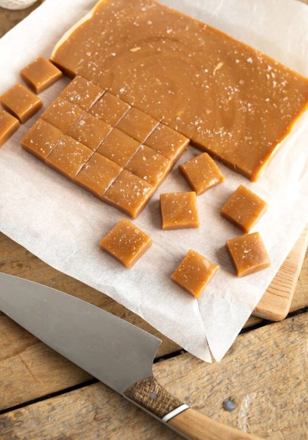 Bonbons caramel maison