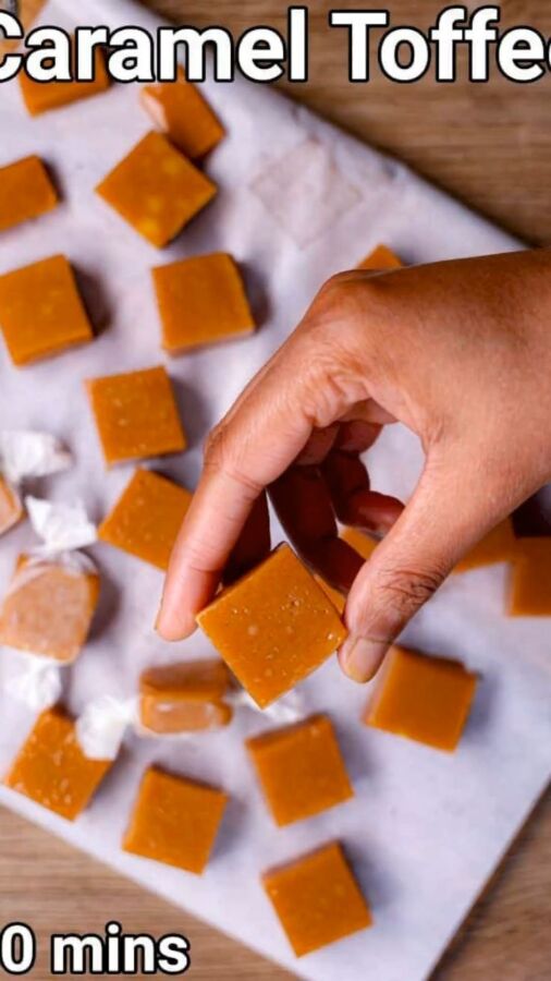 Bonbons caramel maison