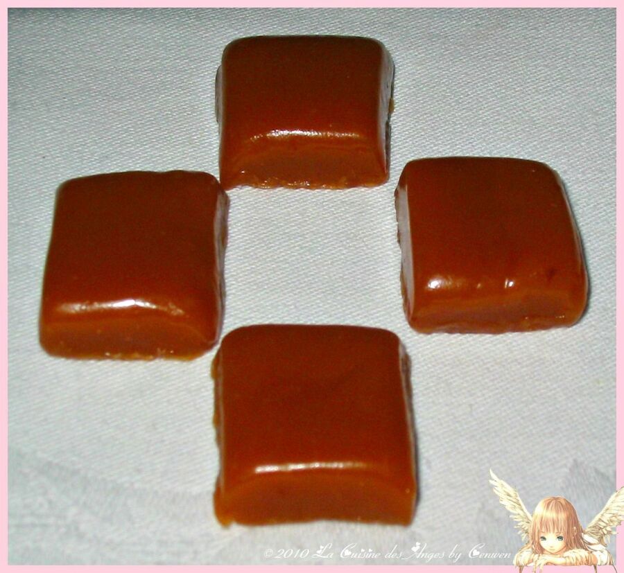 Bonbons caramel maison