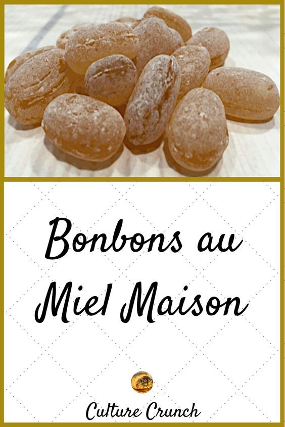 Recette facile bonbons miel