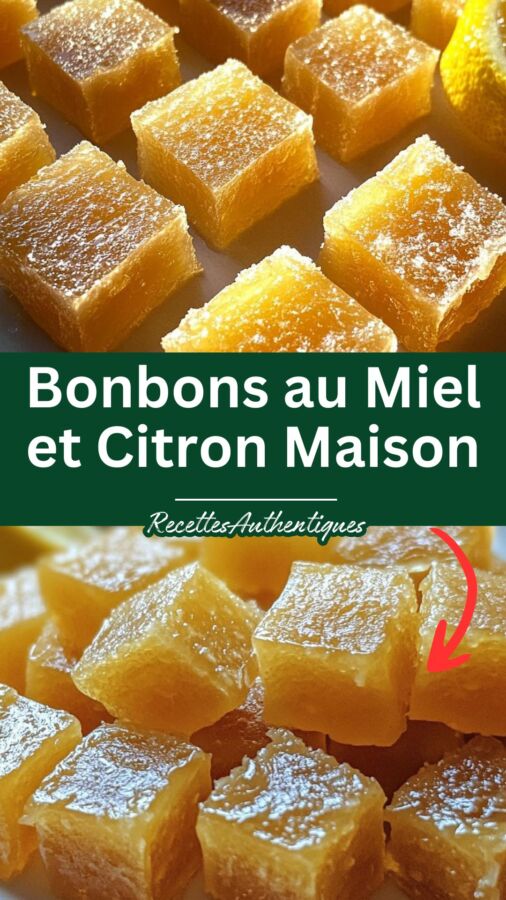Bonbons au miel maison