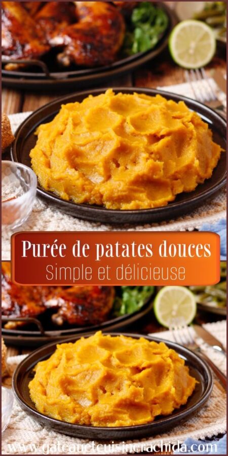 Purée patate douce recette