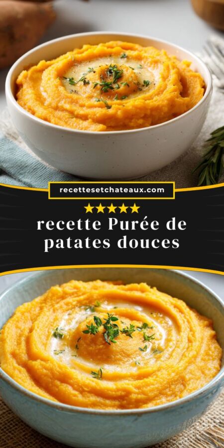 Purée patate douce recette