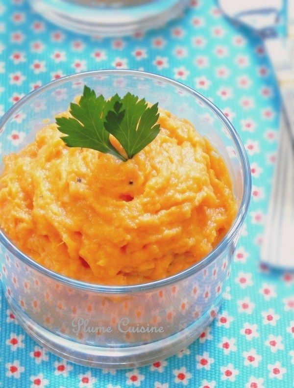 Purée patate douce recette