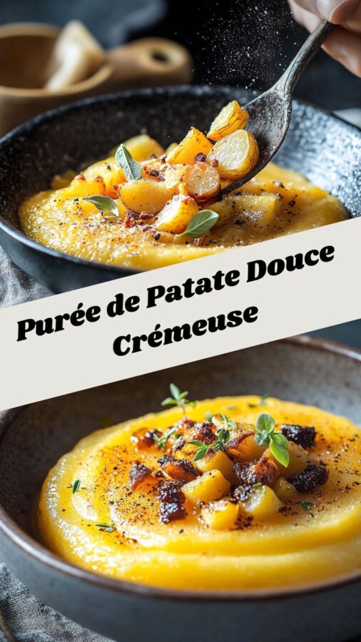 Purée patate douce recette