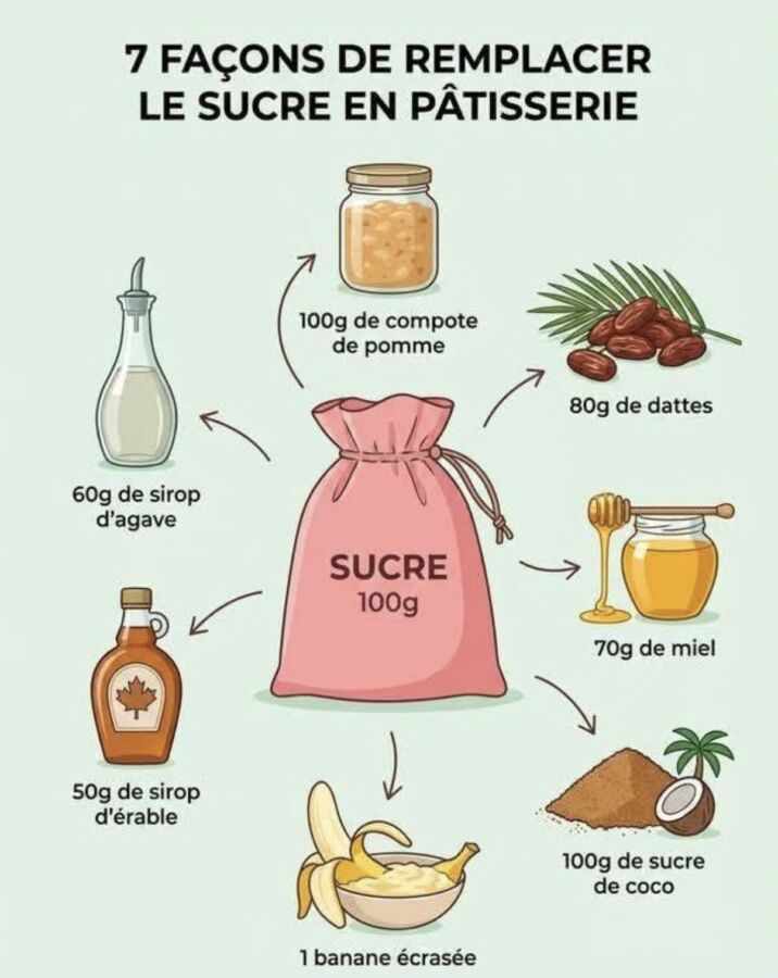 Alternatives au sucre gâteau