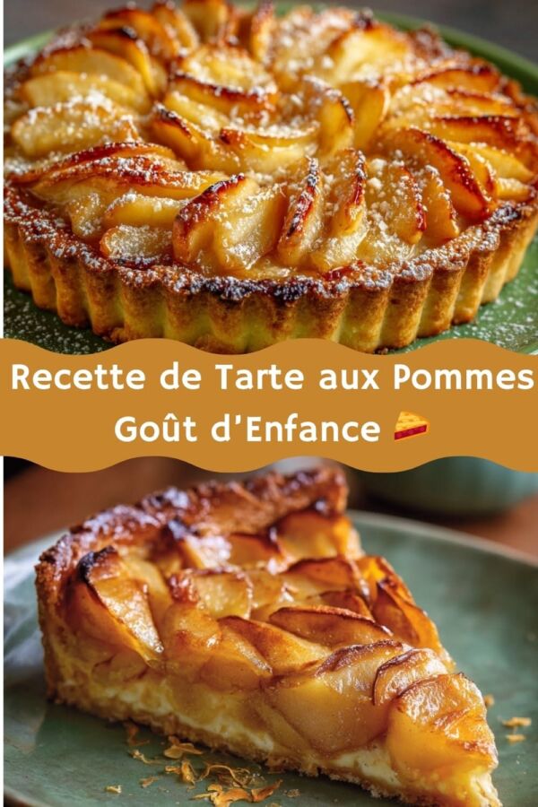 Gâteau aux pommes sain