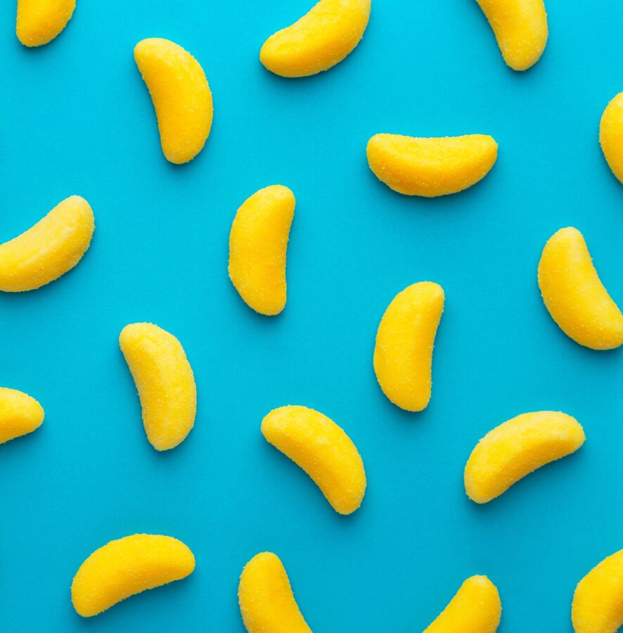 Bonbons banane maison