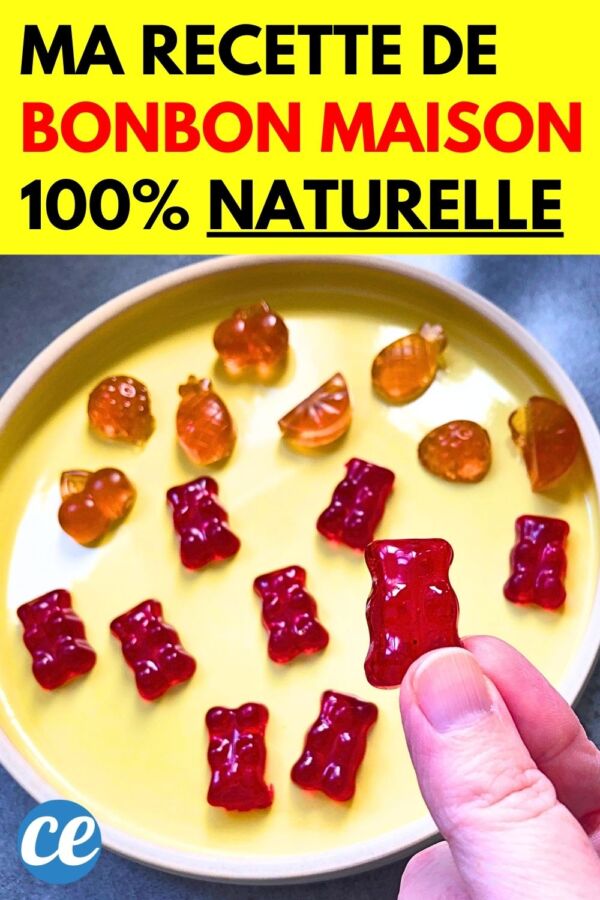 Bonbons maison à l'agar-agar