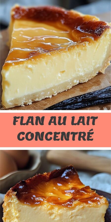 Gâteau au lait concentré