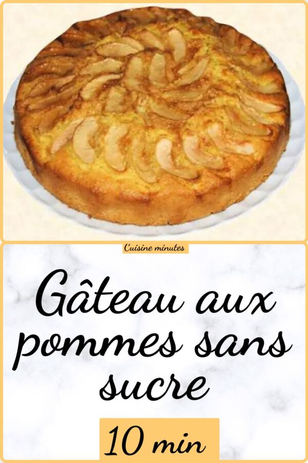 Recette gâteau aux pommes