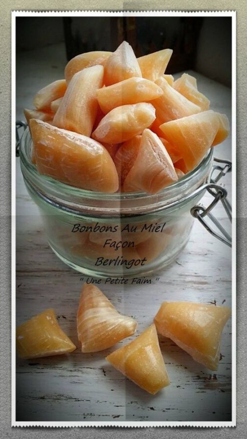 Bonbons maison au miel